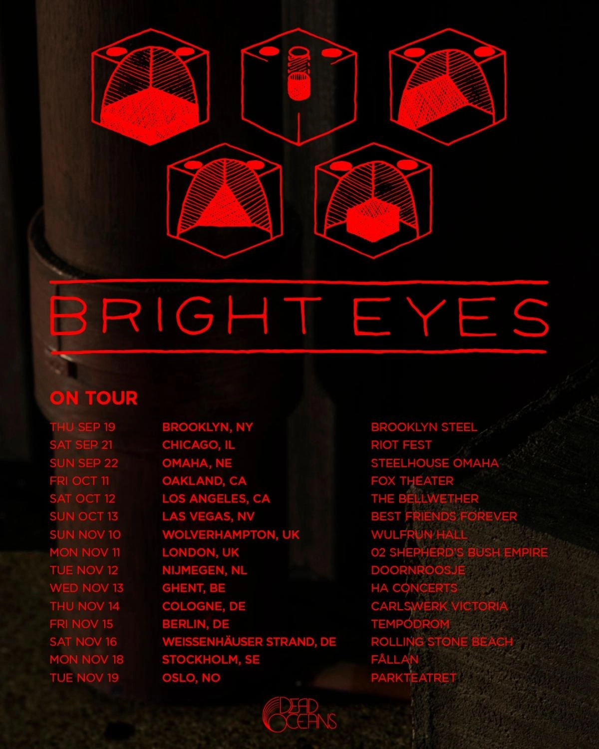 Bright Eyes in der Carlswerk Victoria Tickets