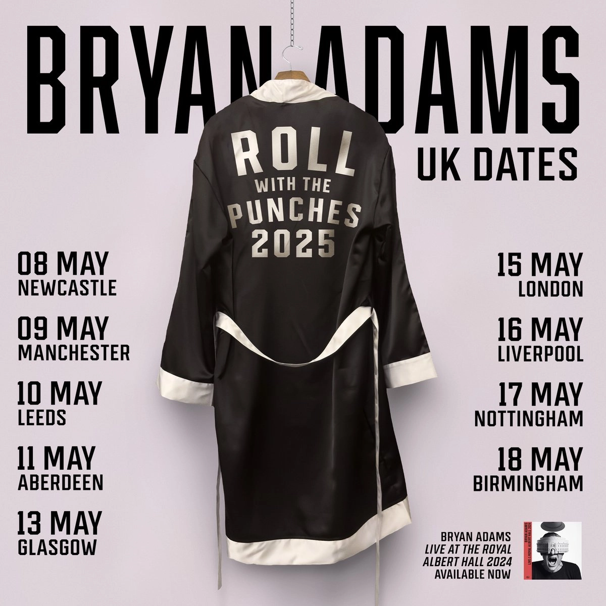 Billets Bryan Adams (Utilita Arena Newcastle - Newcastle)