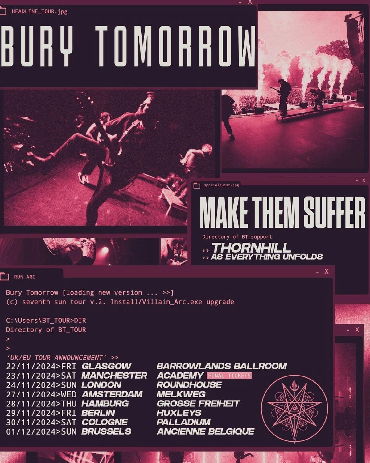 Bury Tomorrow at Huxleys Neue Welt Tickets