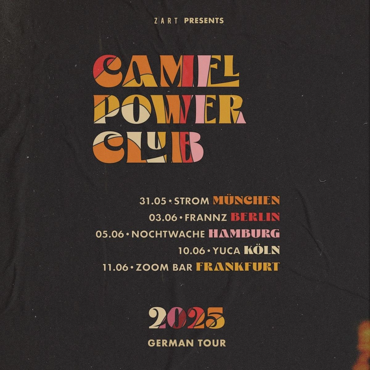 Camel Power Club in der Frannz Club Tickets