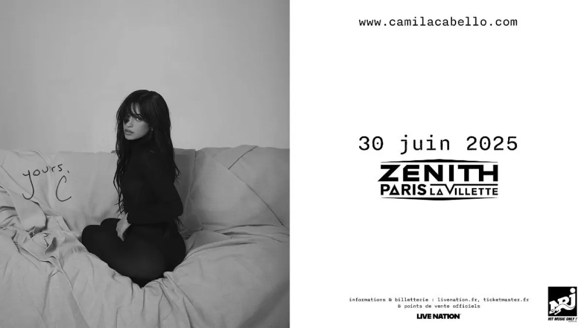 Camila Cabello en Zenith Paris Tickets