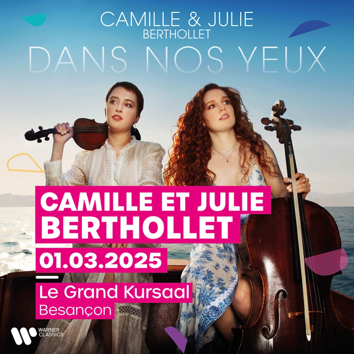 Camille et Julie Berthollet al Kursaal Besancon Tickets