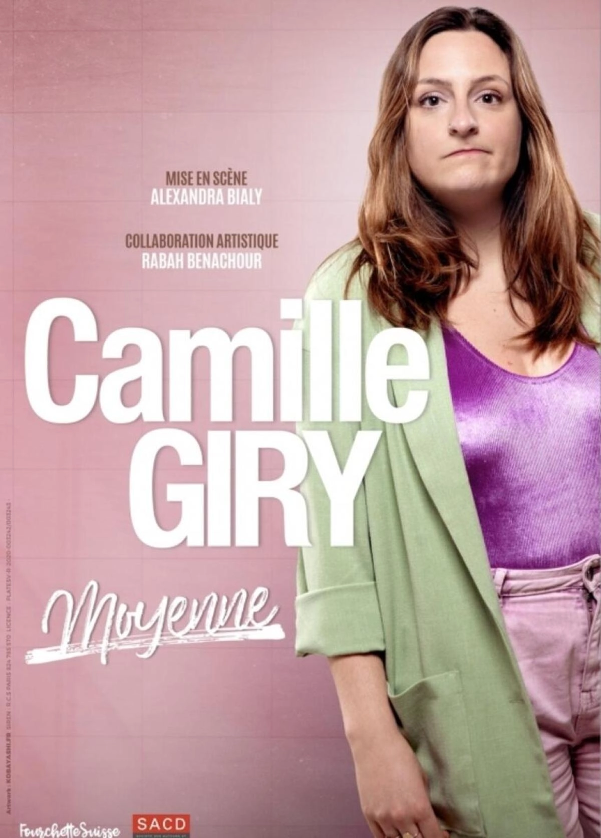 Camille Giry at La Compagnie du Cafe-Theatre Tickets