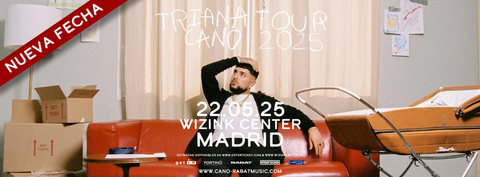 Cano en Movistar Arena Madrid Tickets