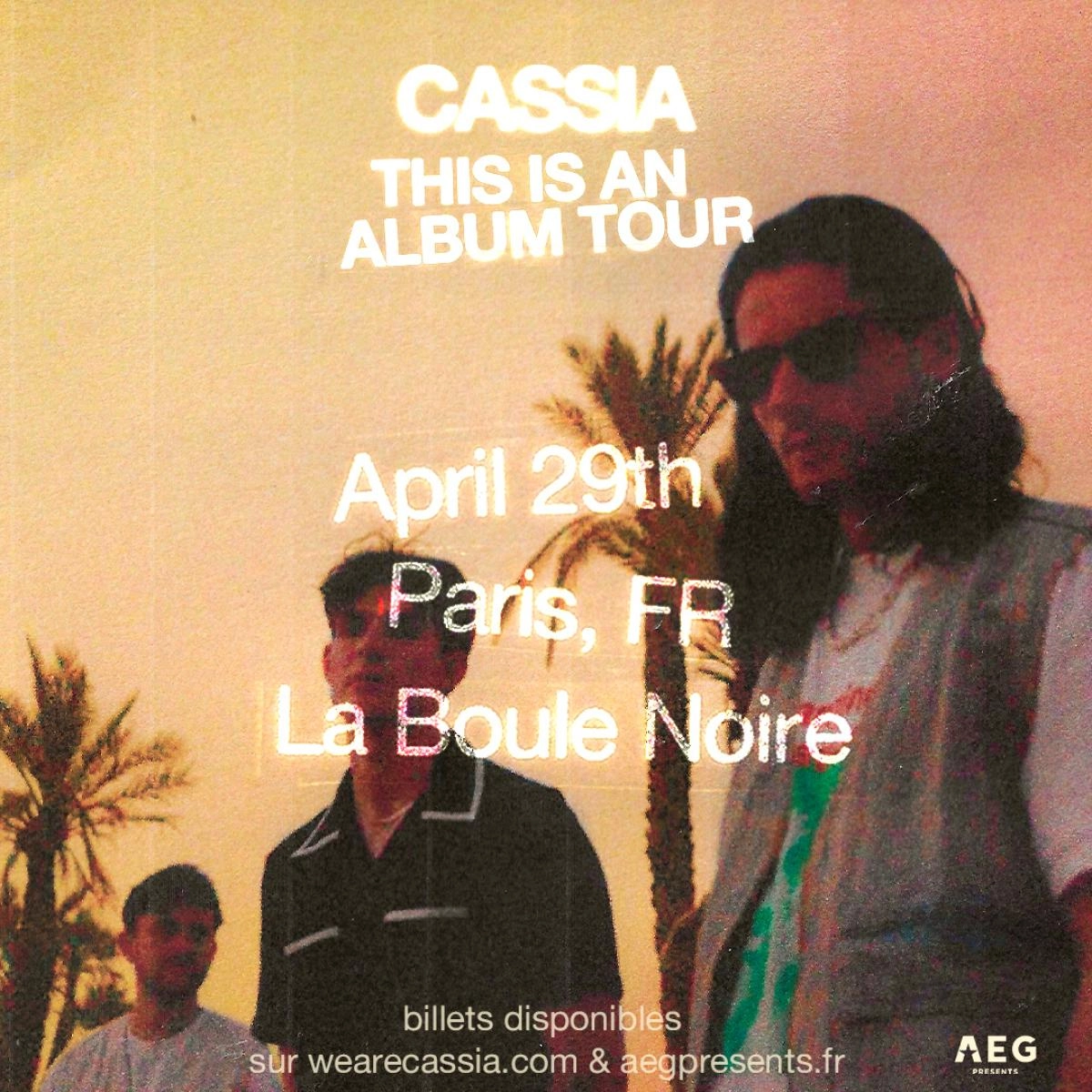 Cassia in der La Boule Noire Tickets