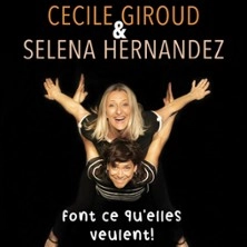 Cecile Giroud et Selena Hernandez at Espace Gerson Tickets