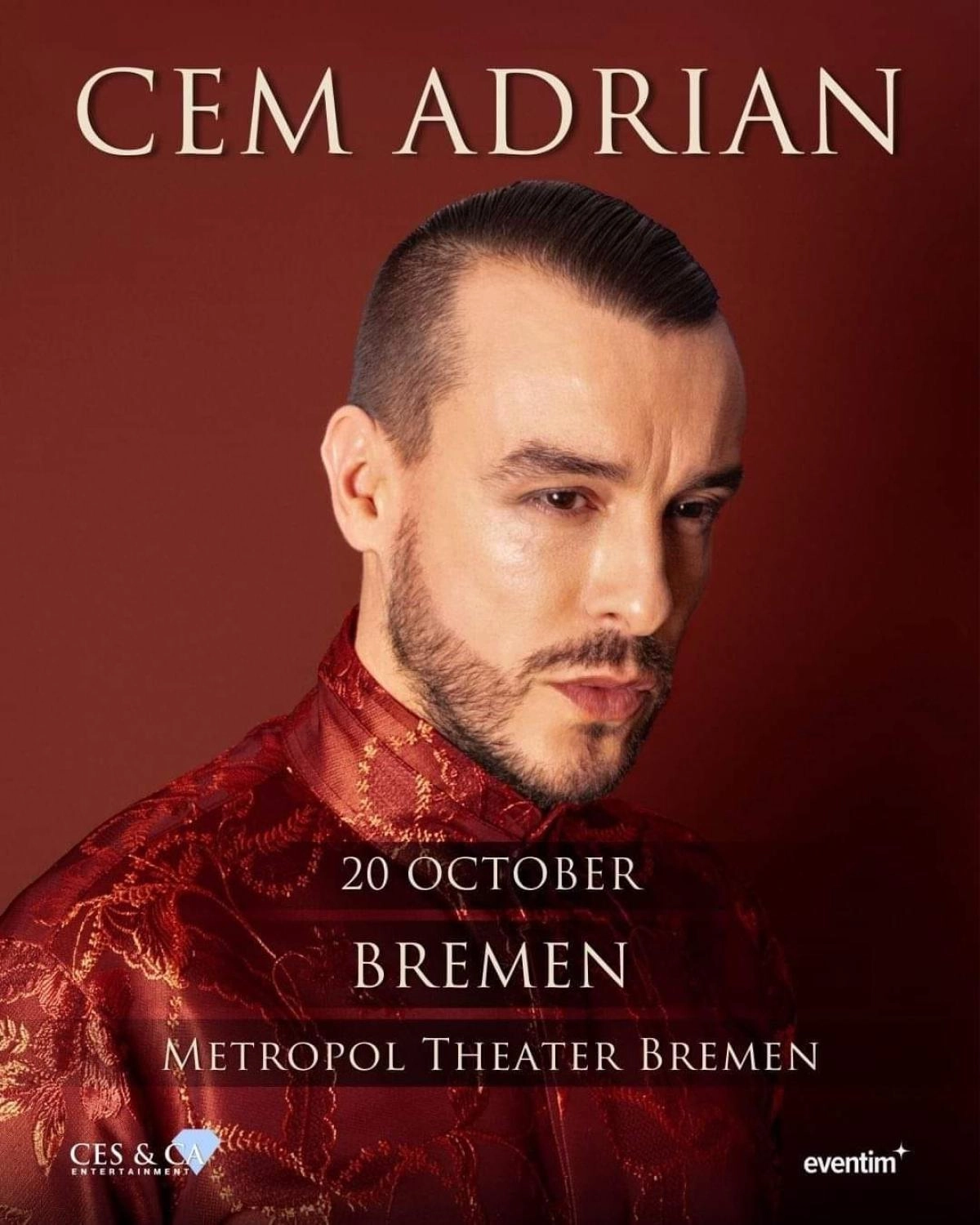 Cem Adrian al Metropol Theater Bremen Tickets