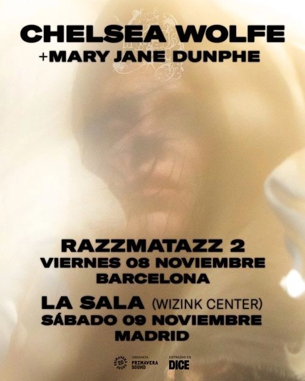 Billets Chelsea Wolfe (Razzmatazz - Barcelone)