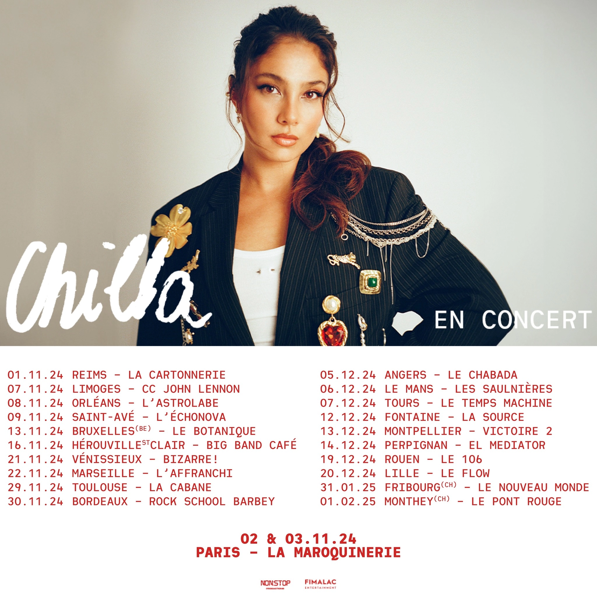 Chilla in der Pont Rouge Tickets