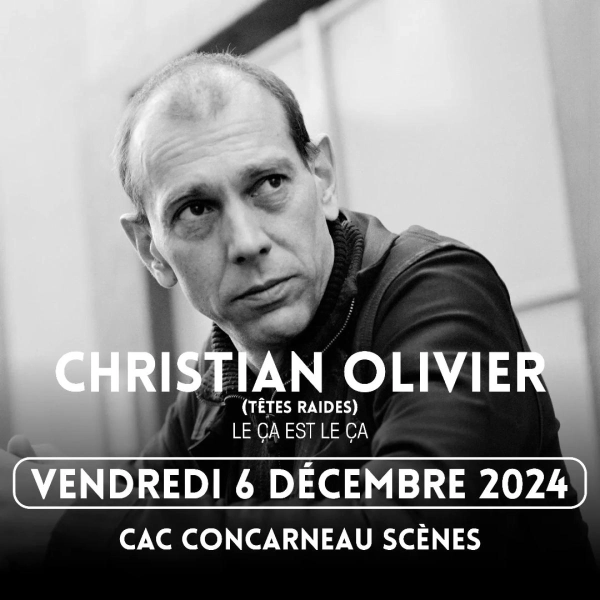 Christian Olivier at CAC - Concarneau Tickets