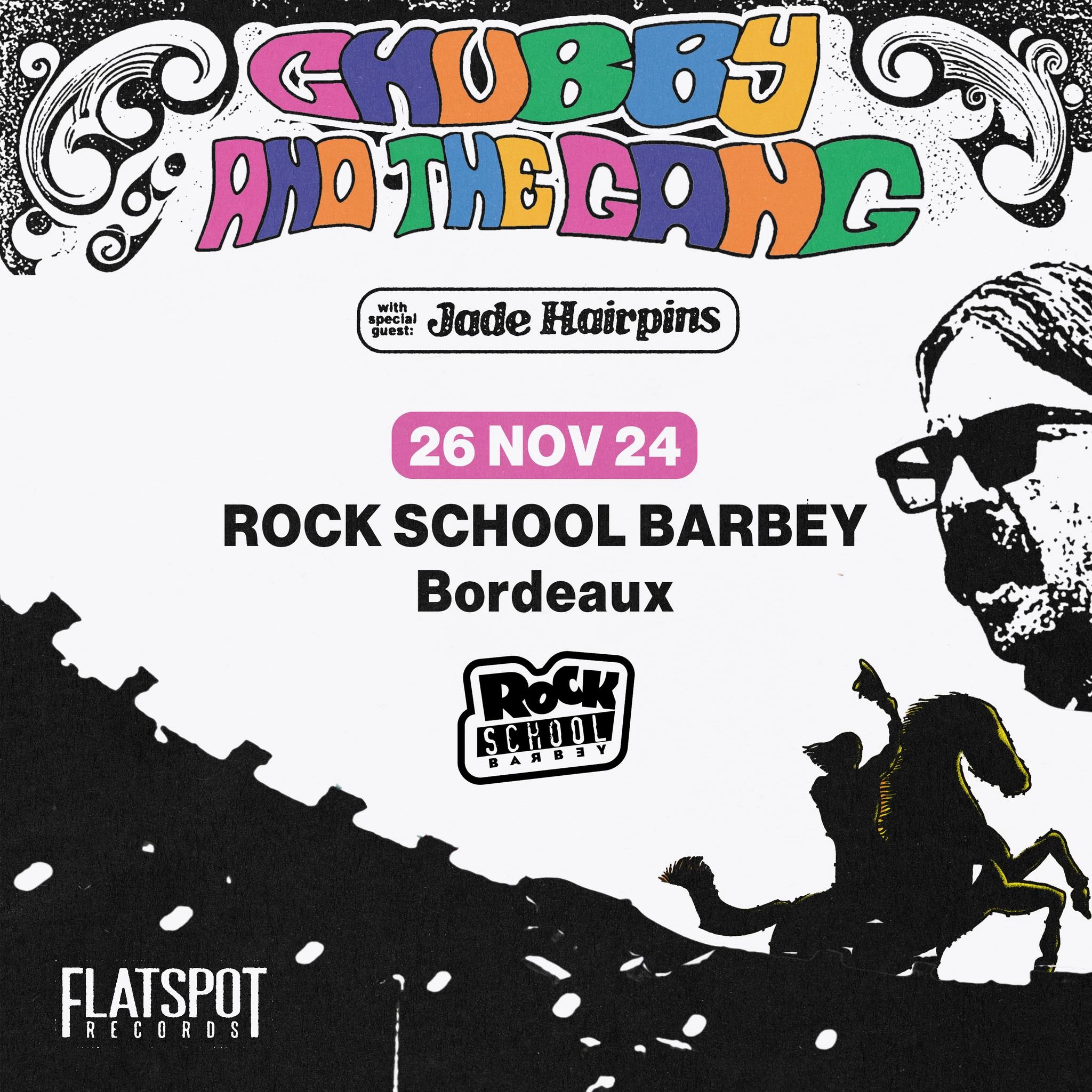 Chubby and the gang at Rock School Barbey Tickets