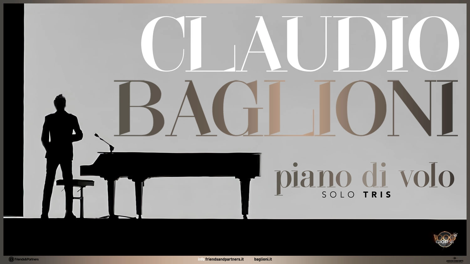 Claudio Baglioni at Teatro Degli Arcimboldi Tickets