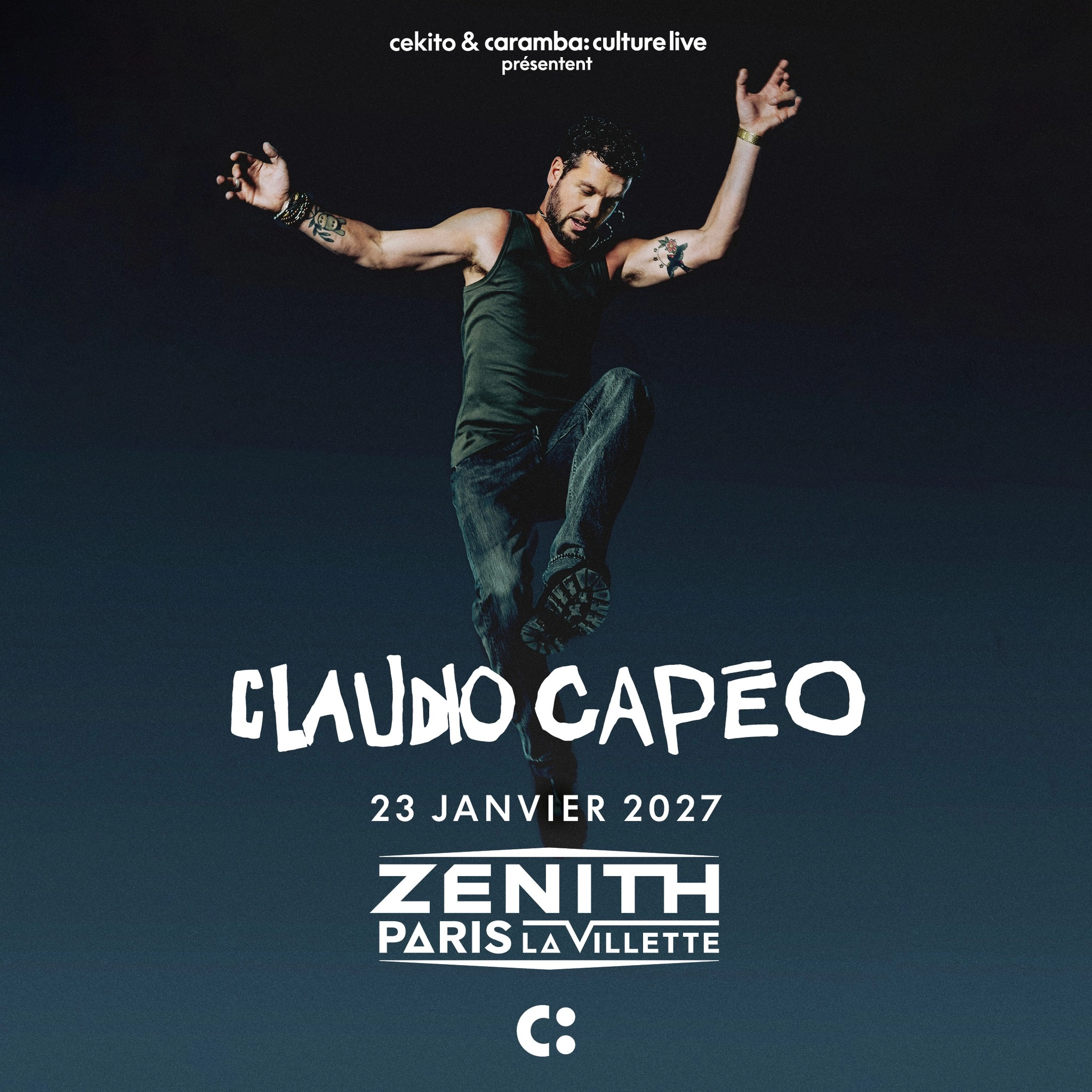 Billets Claudio Capeo (Zenith Paris - Paris)