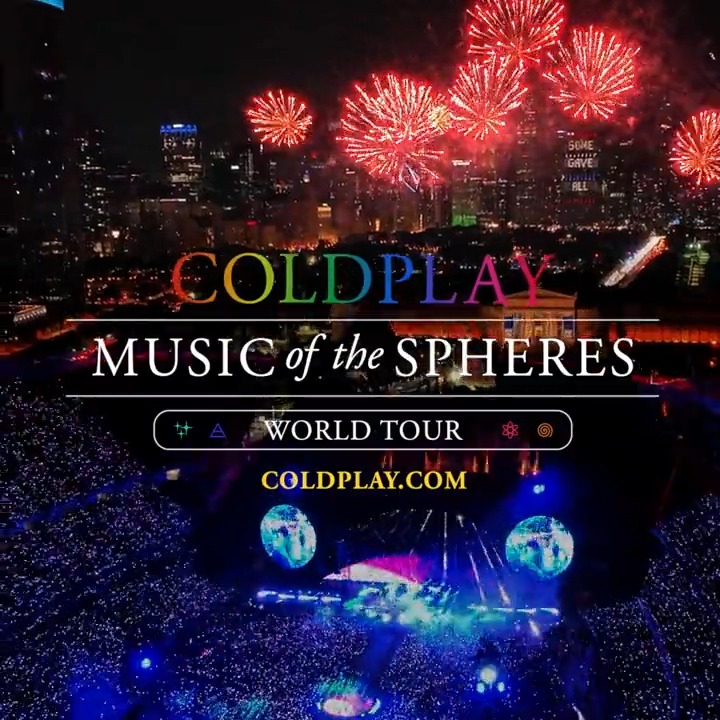 Billets Coldplay (Johan Cruijff Arena Amsterdam) du 19 juillet 2023