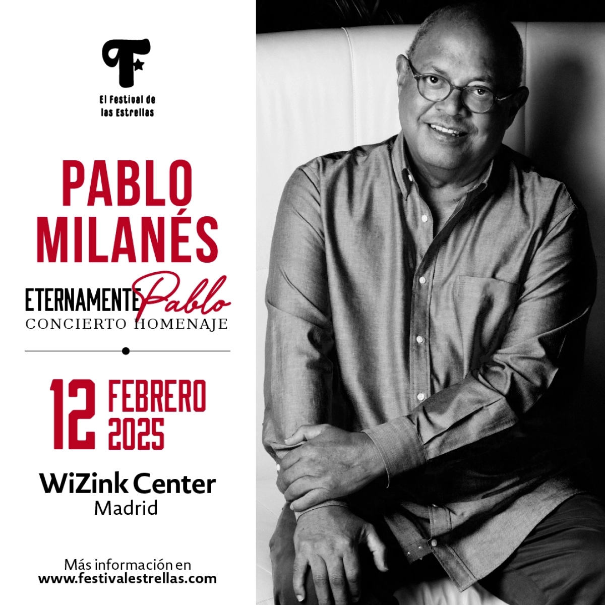 Concierto homenaje Pablo Milanés in der WiZink Center Tickets