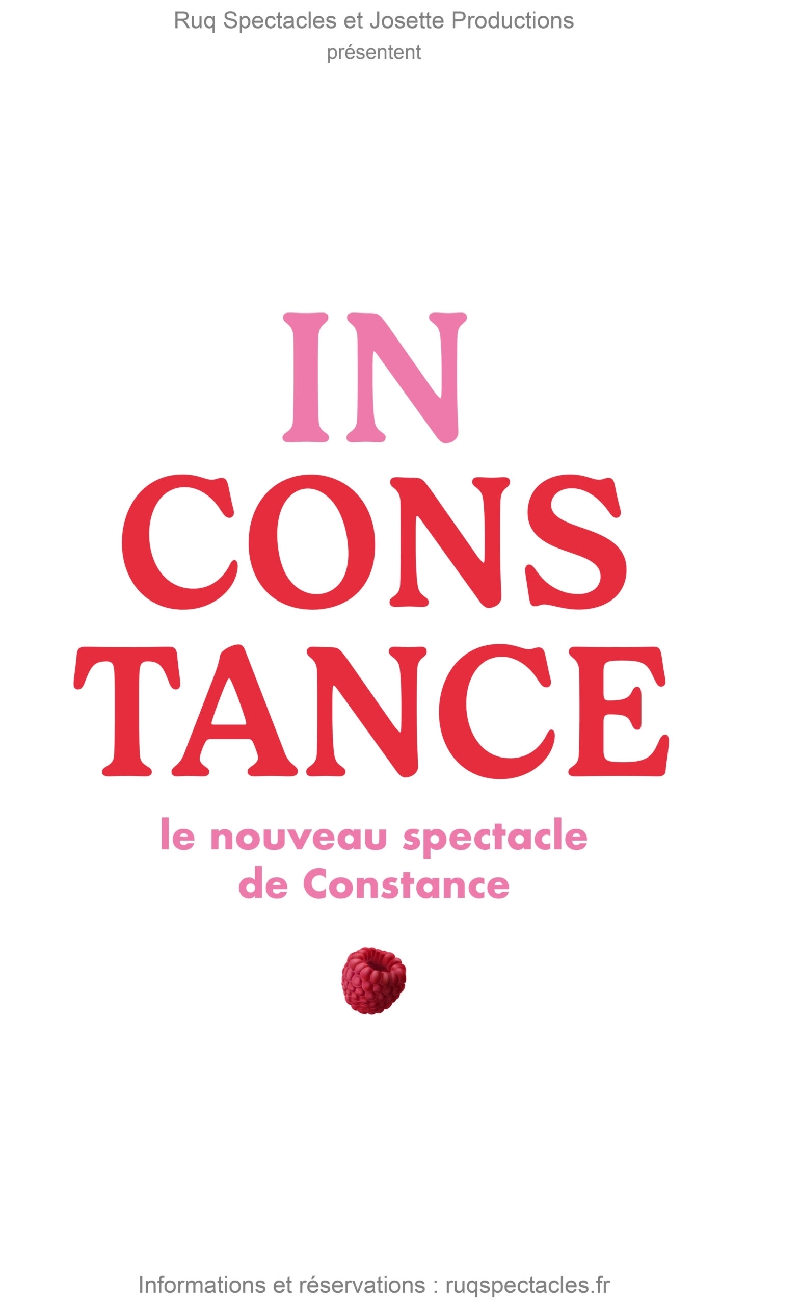 Billets Constance - Inconstance (La Cabane Toulouse - Toulouse)