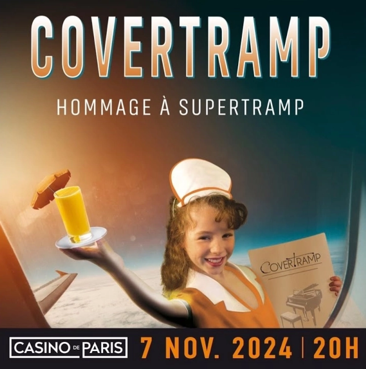 Covertramp - Hommage à Supertramp en Casino de Paris Tickets