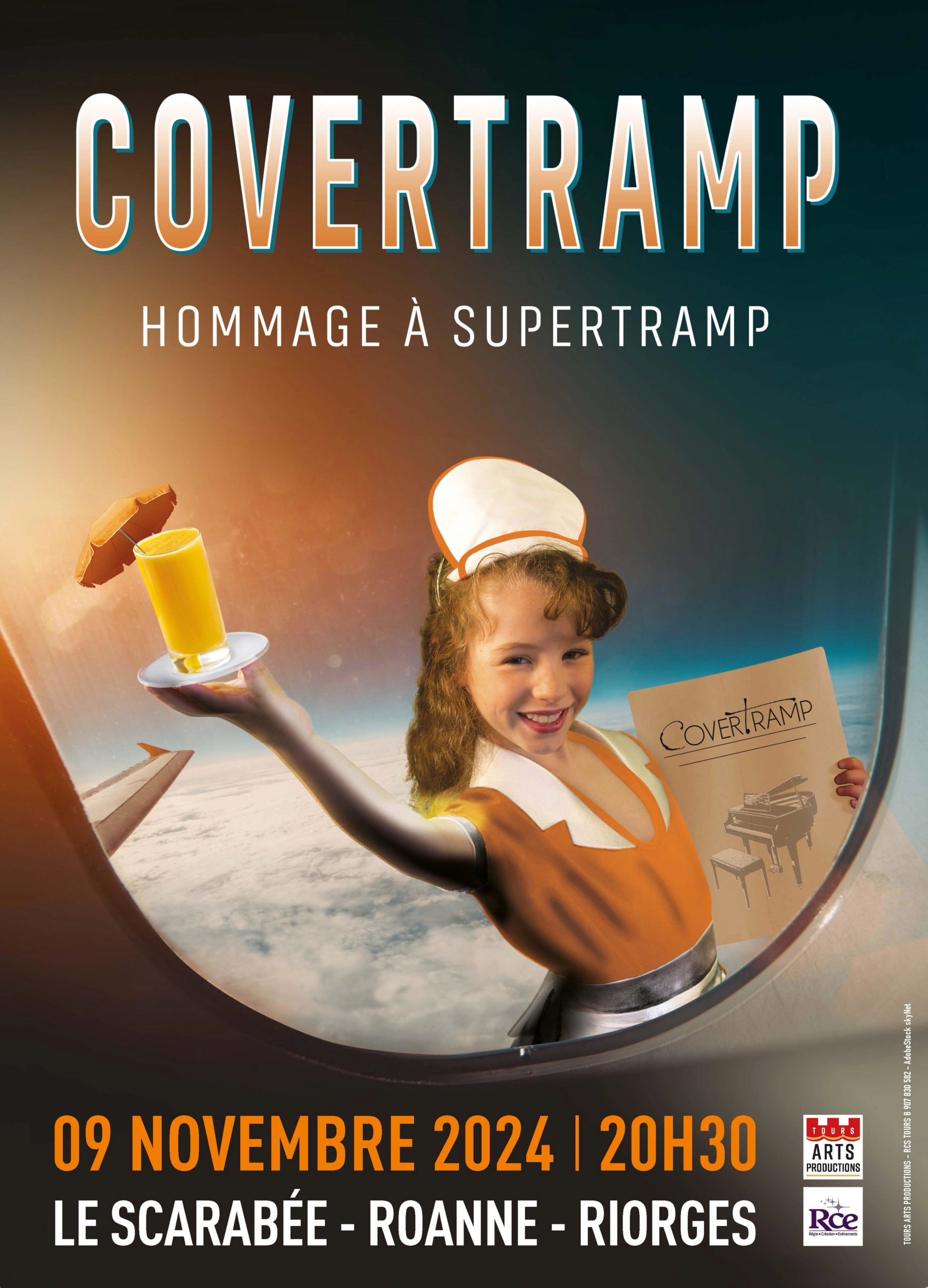 Covertramp - Hommage à Supertramp at Le Scarabee Roanne Tickets