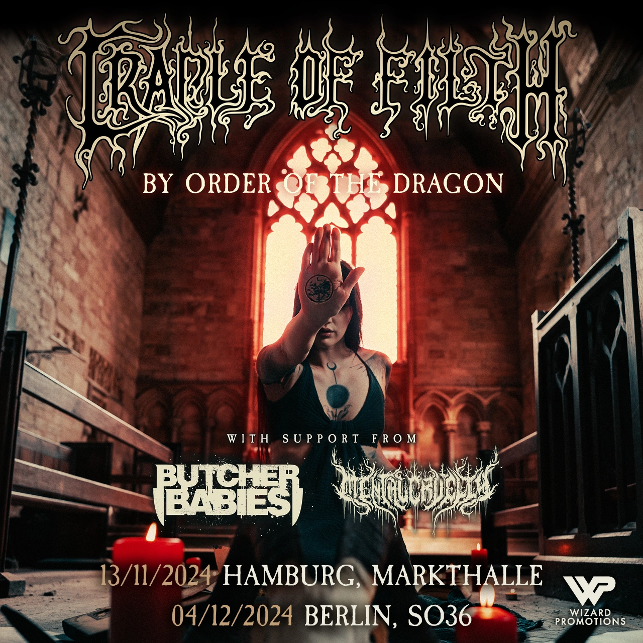 Cradle of Filth en Markthalle Hamburg Tickets