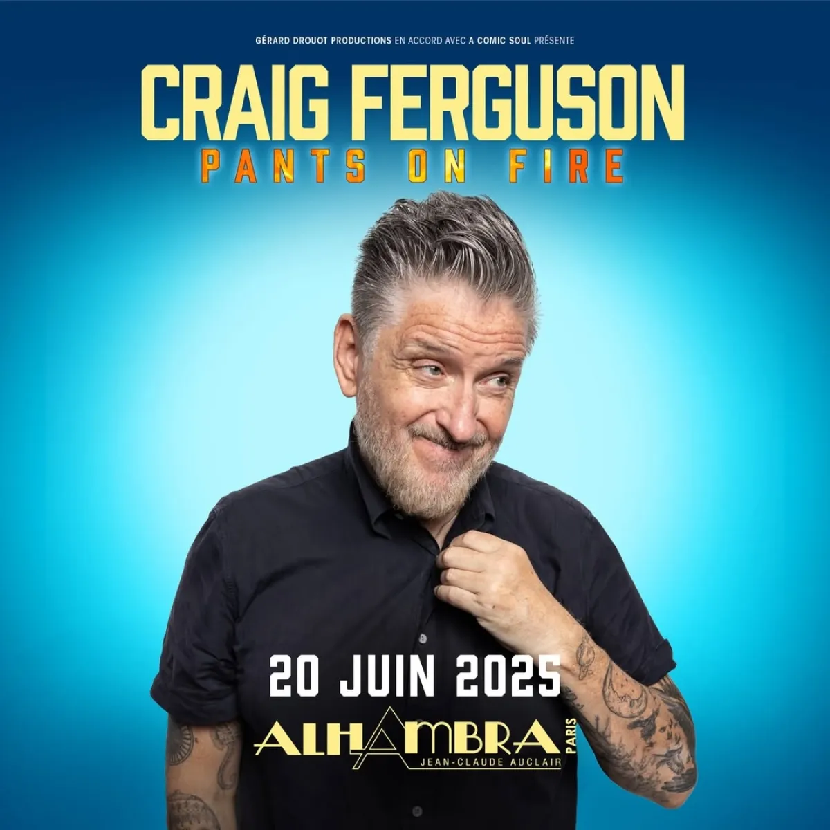 Craig Ferguson at Alhambra Tickets