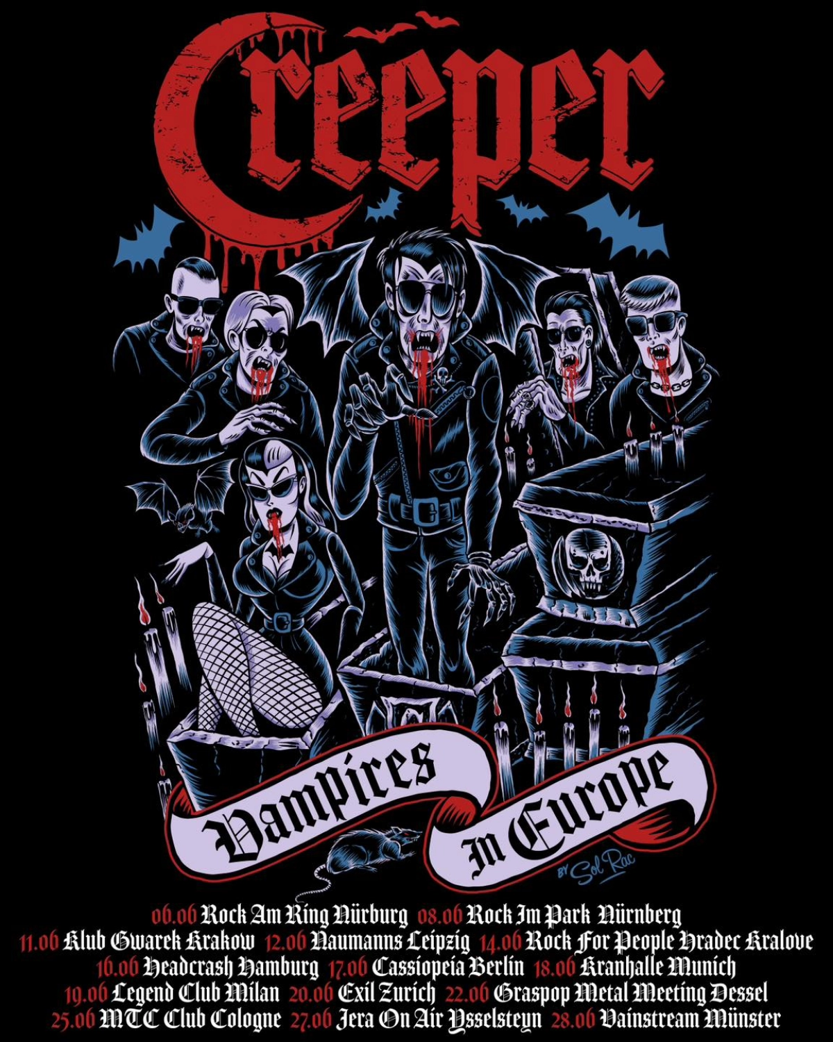 Creeper en Cassiopeia Tickets