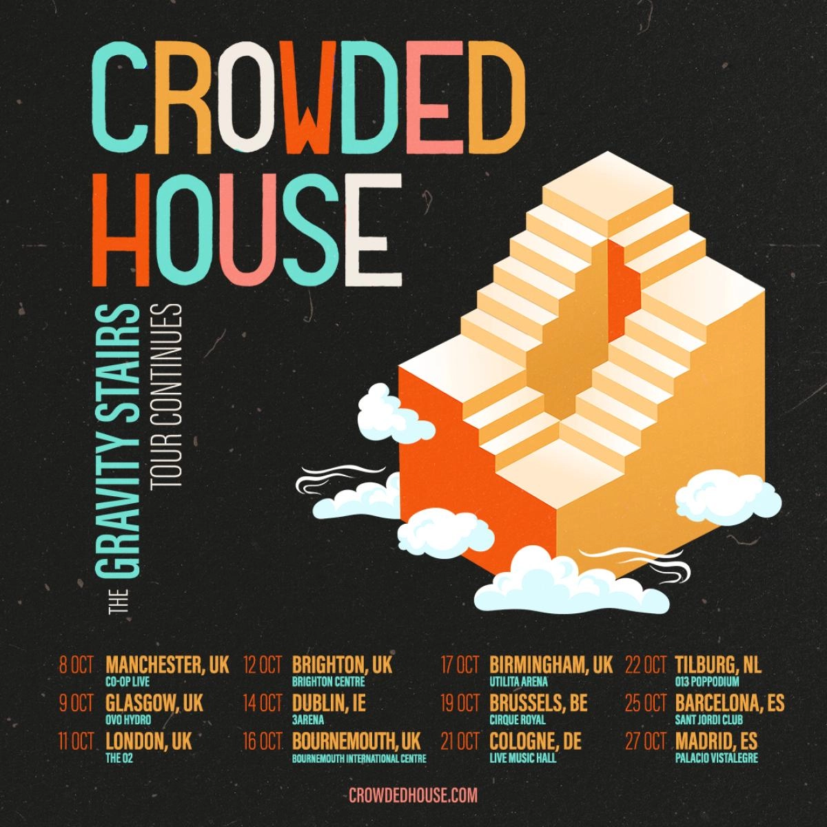 Crowded House at 013 Tickets