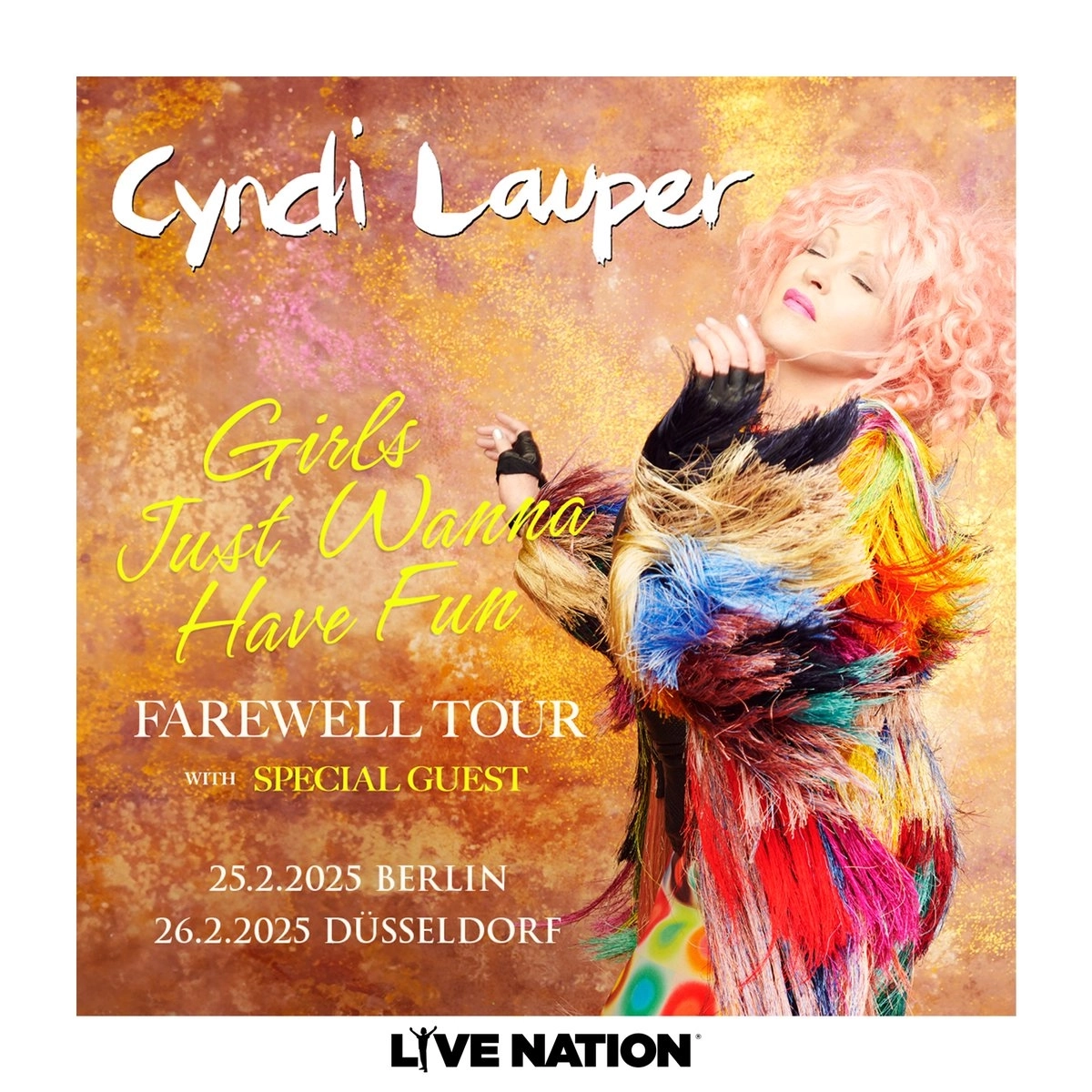 Cyndi Lauper in der PSD Bank Dome Tickets