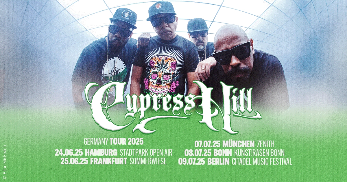 Cypress Hill at Jahrhunderthalle Tickets