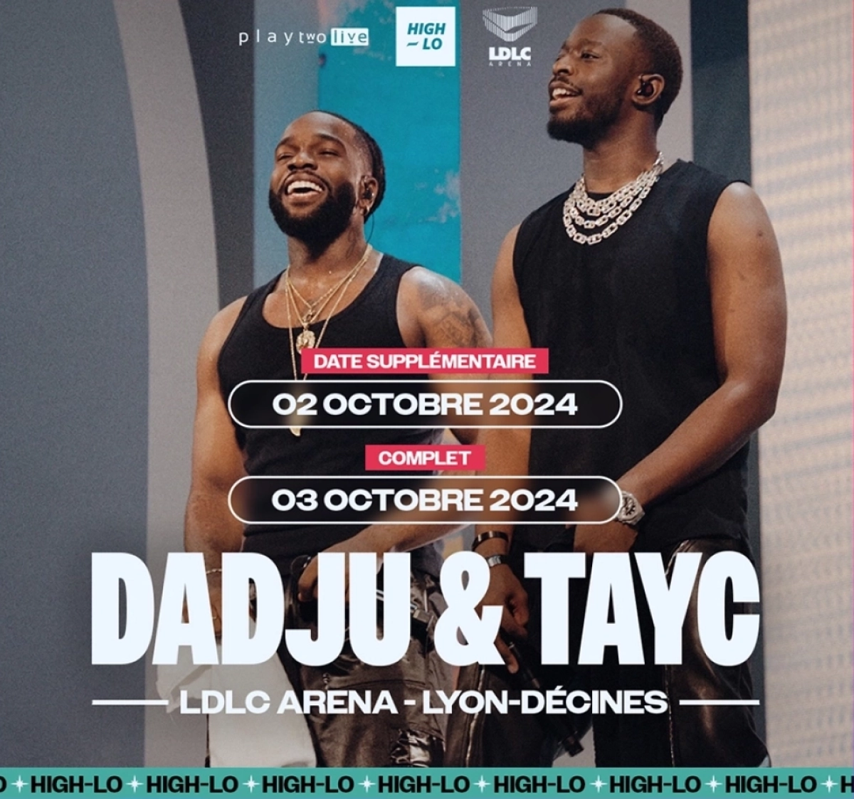 Billets Dadju Tayc (LDLC Arena - Lyon)