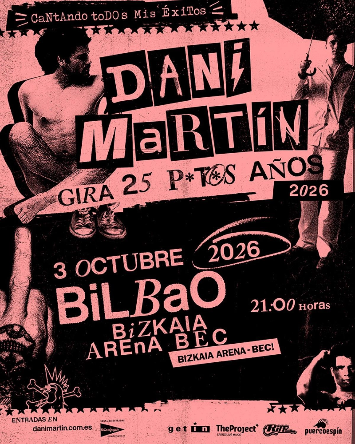 Dani Martin at BEC Bilbao Exhibition Centre Tickets