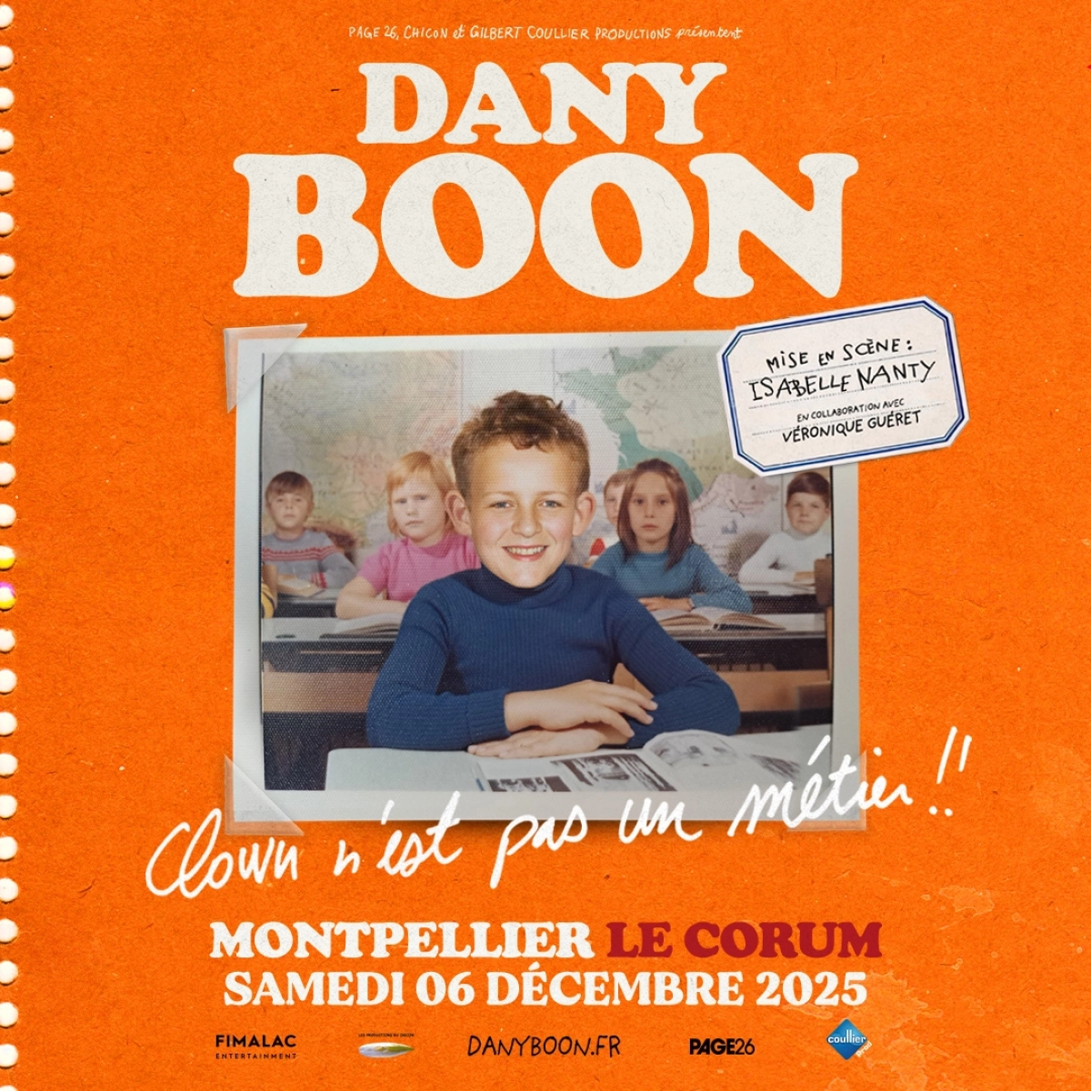 Dany Boon in der Corum Tickets