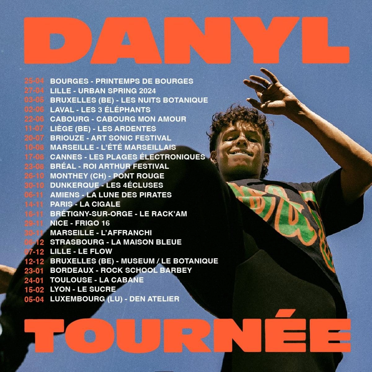 Danyl at La Cabane Toulouse Tickets