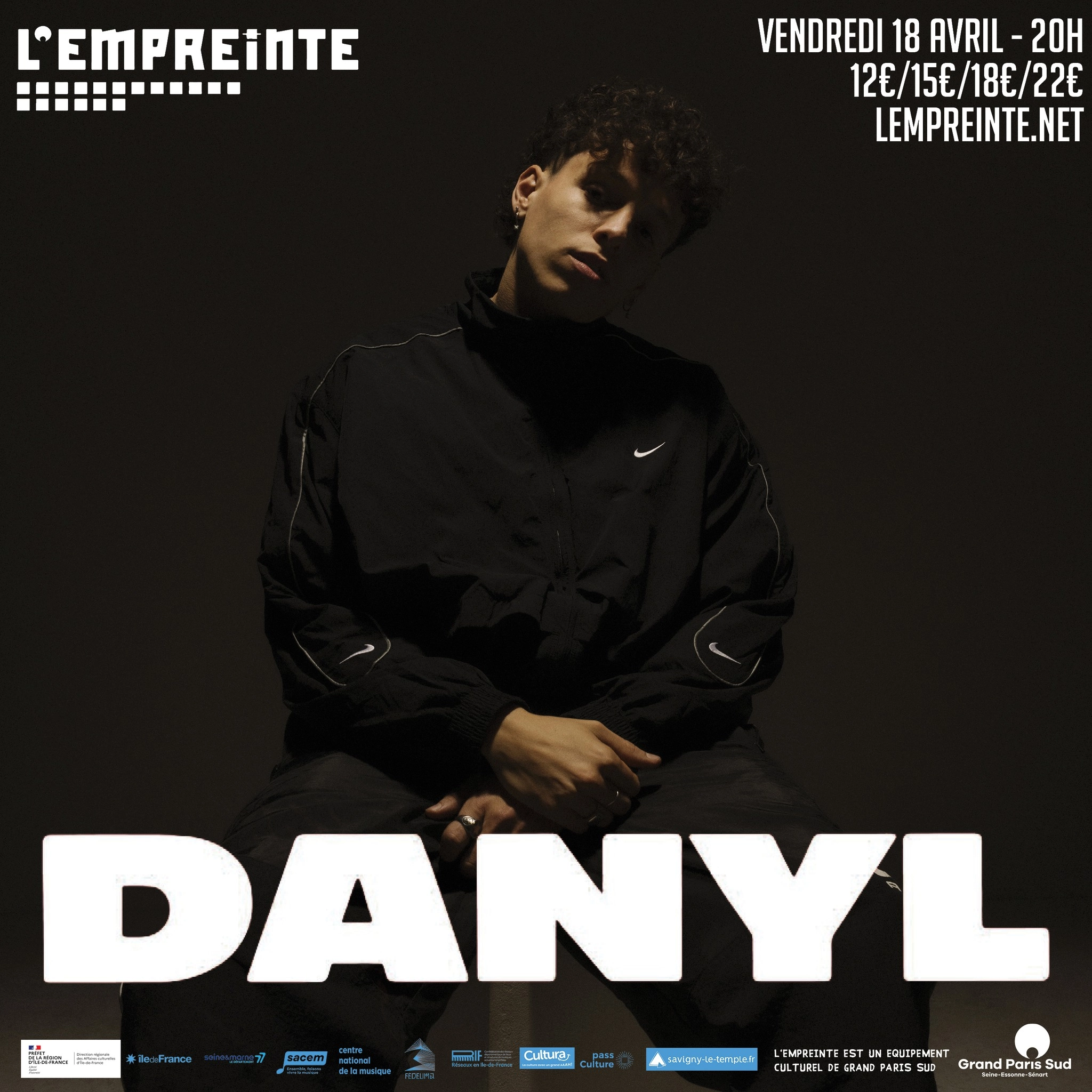 Danyl al L'Empreinte Tickets