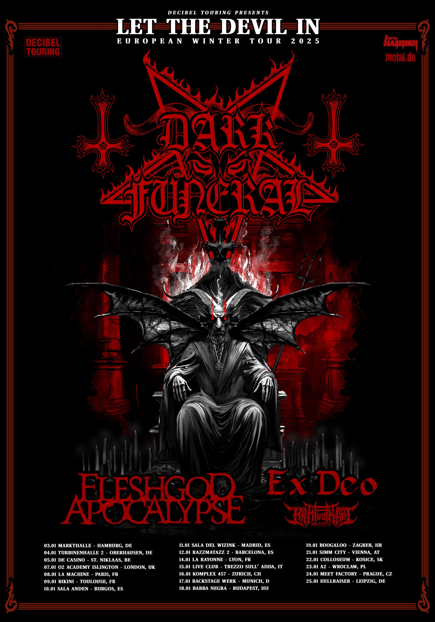 Dark Funeral at Hellraiser Tickets