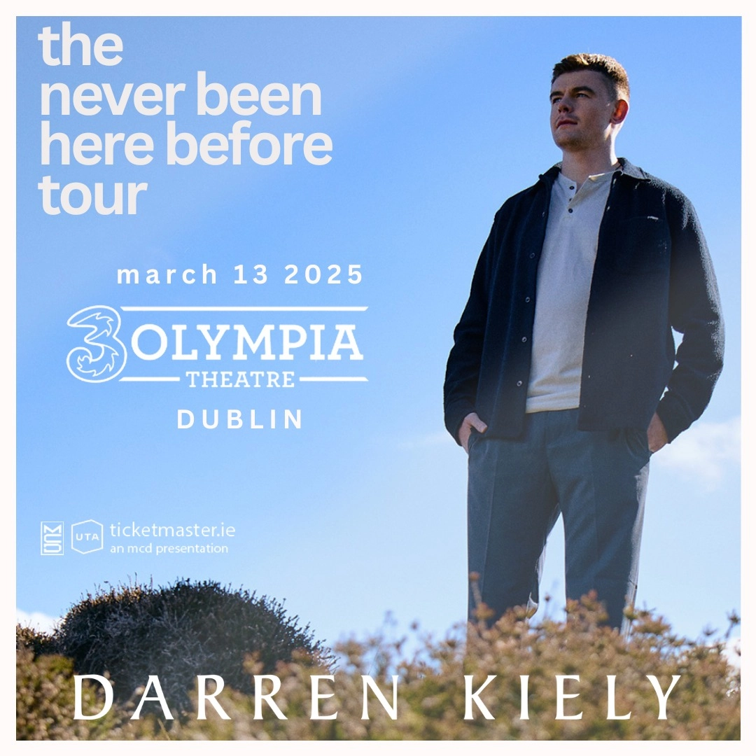 Darren Kiely at 3Olympia Theatre Tickets