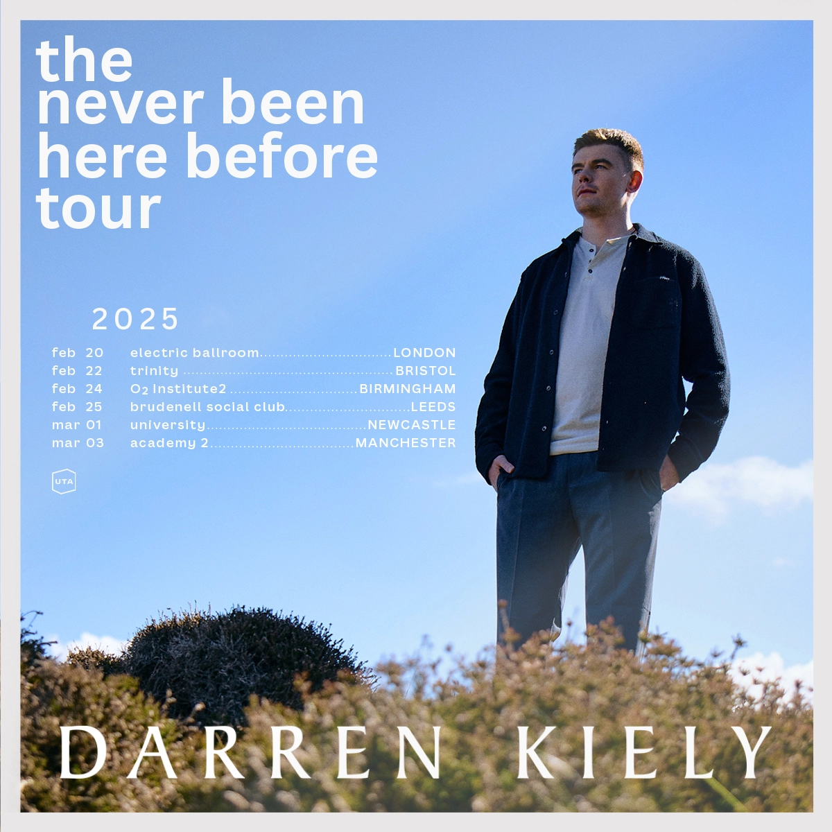 Billets Darren Kiely (Melkweg - Amsterdam)