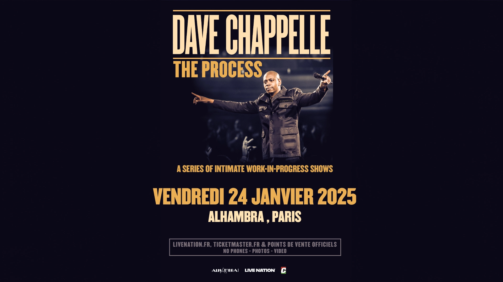 Billets Dave Chappelle (Alhambra - Paris)