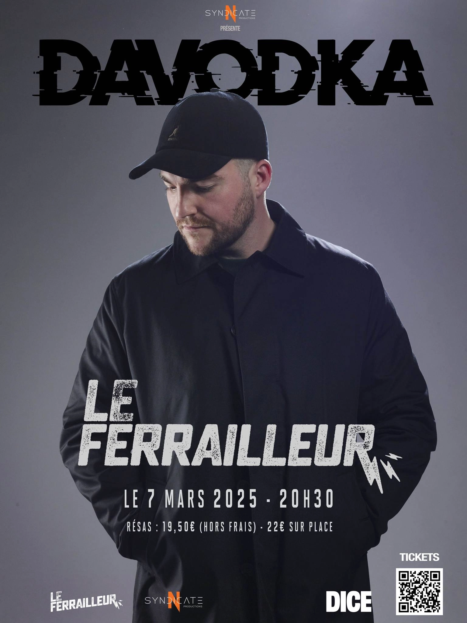 Davodka at Le Ferrailleur Tickets