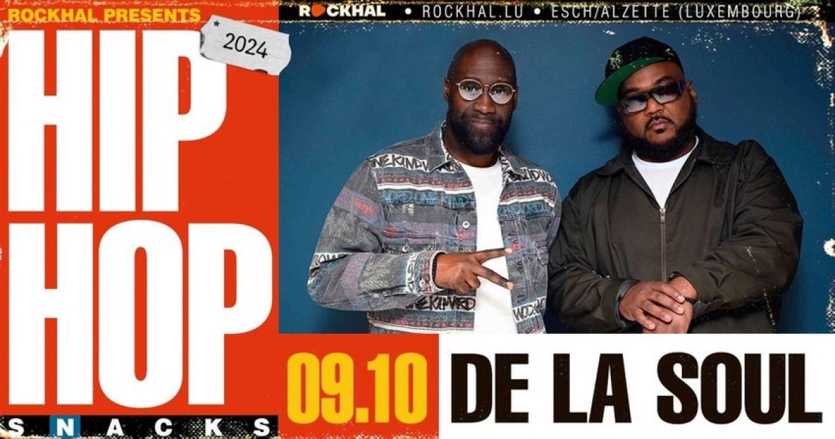 De La Soul al Rockhal Tickets