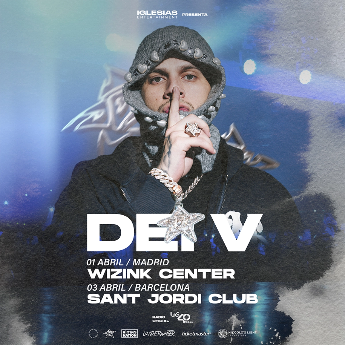 Dei V in der Movistar Arena Madrid Tickets