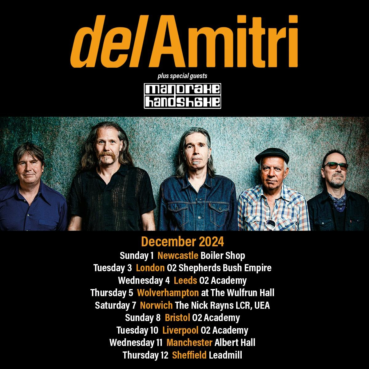 Del Amitri in der Albert Hall Manchester Tickets