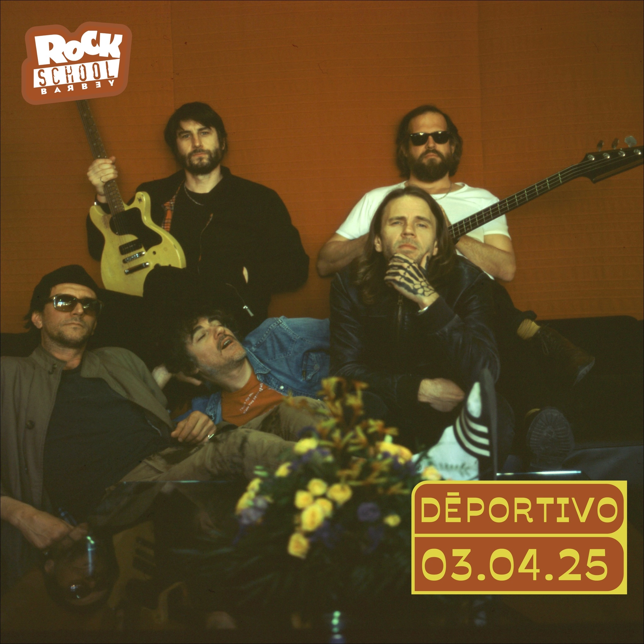 Deportivo at Rock School Barbey Tickets