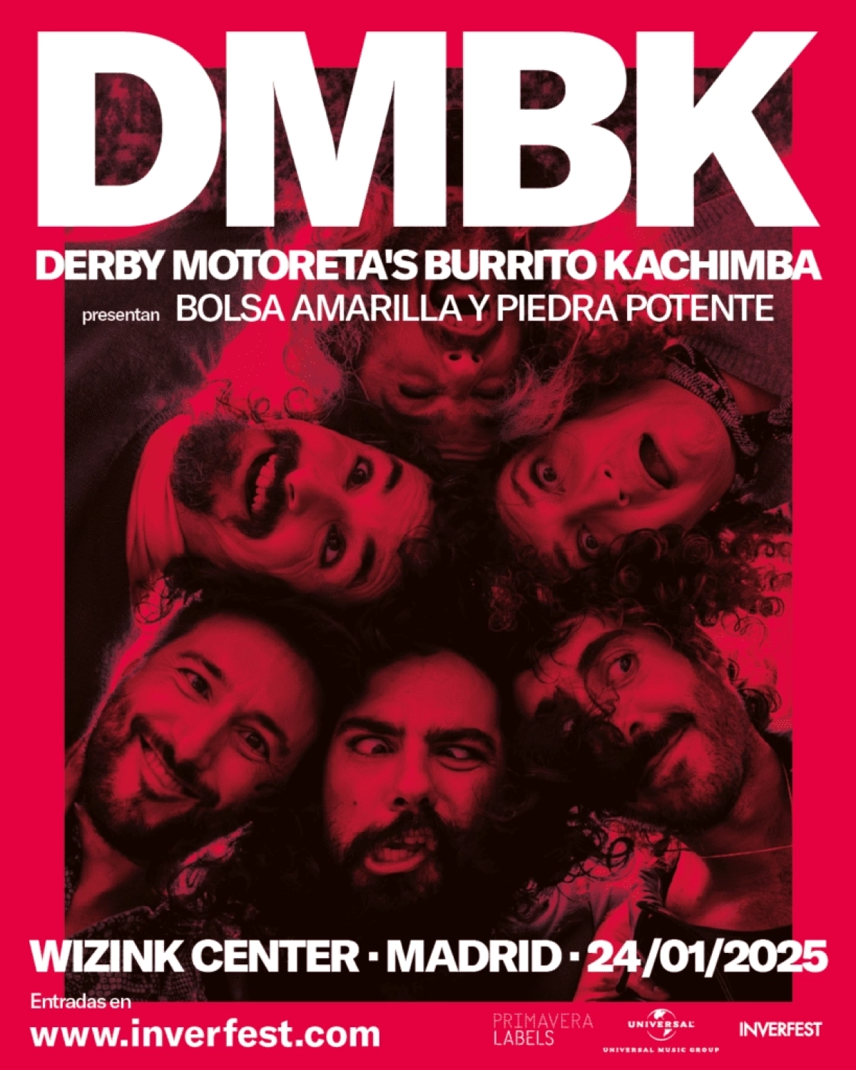 Derby Motoreta's Burrito Kachimba en WiZink Center Tickets