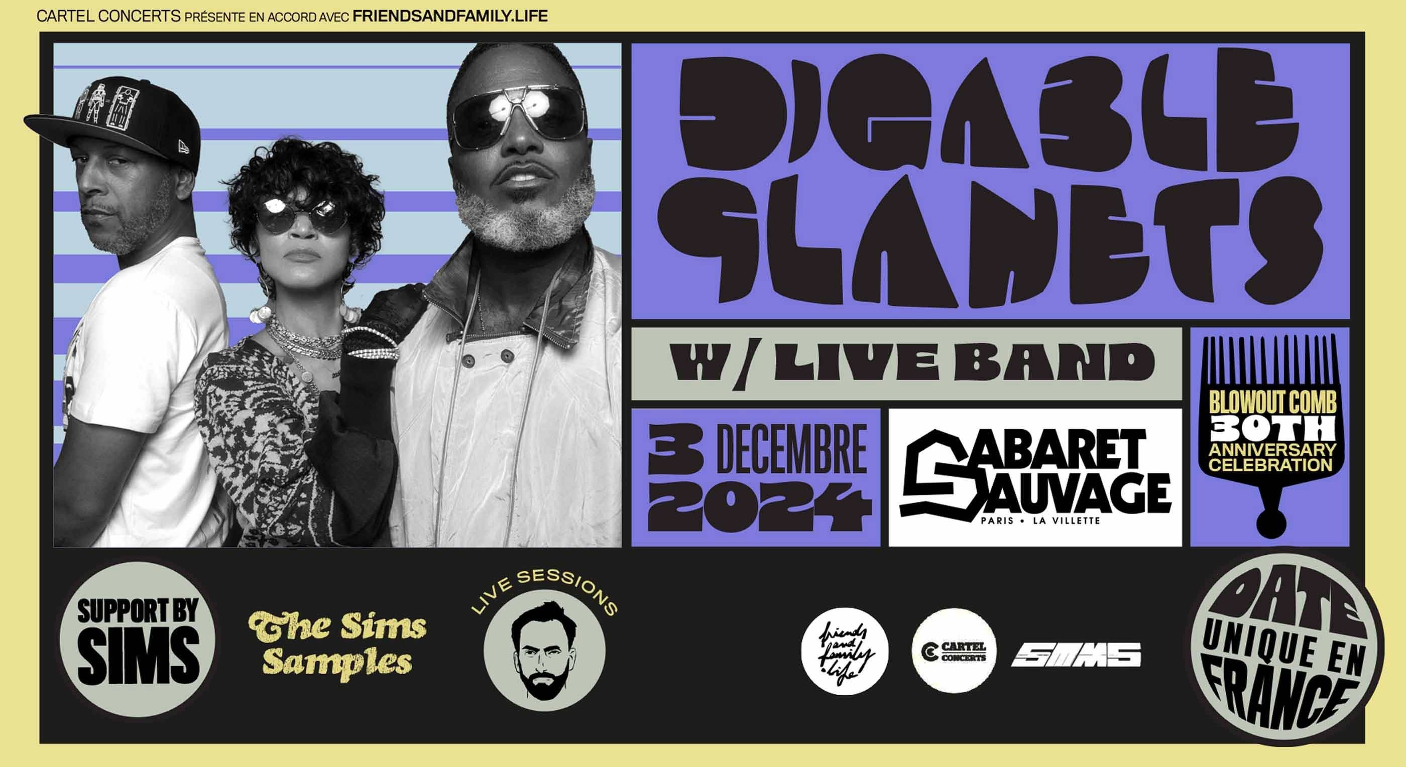 Digable Planets at Cabaret Sauvage Tickets