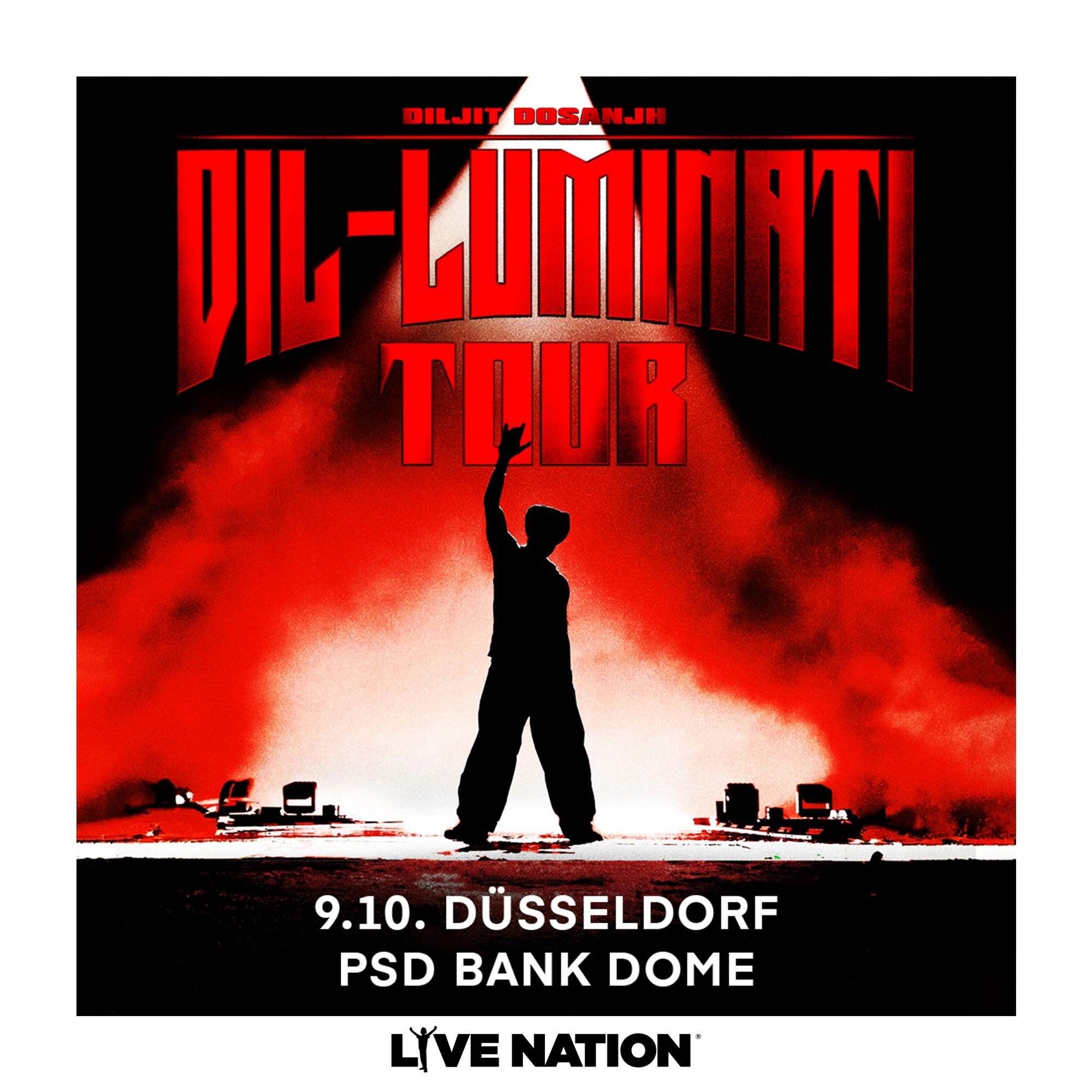 Diljit Dosanjh al PSD Bank Dome Tickets