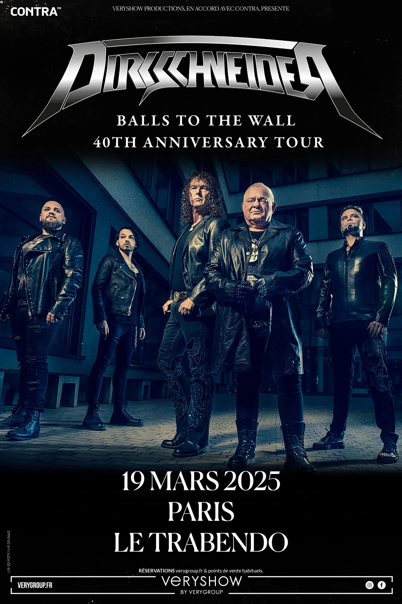 Dirkschneider en Le Trabendo Tickets