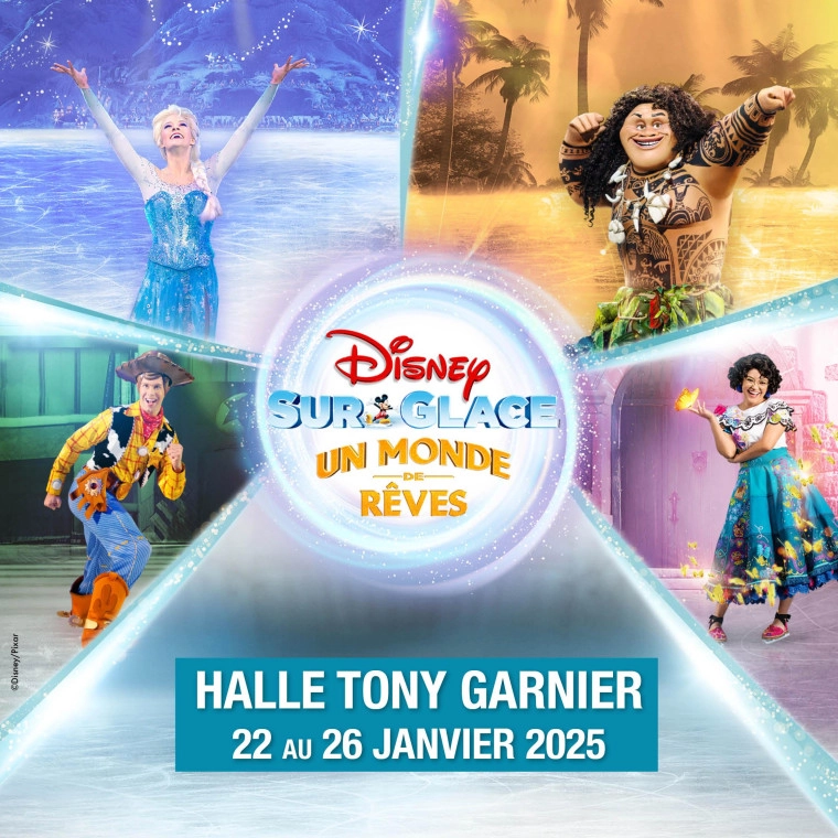 Disney sur Glace al Halle Tony Garnier Tickets