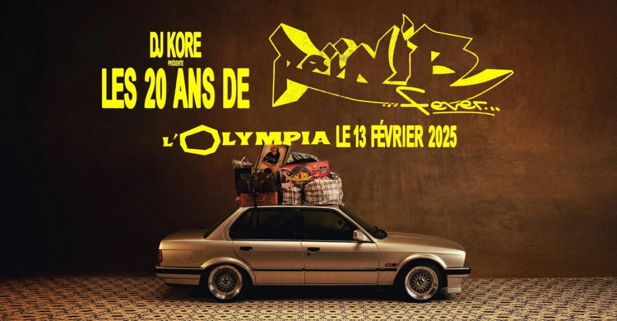 DJ Kore - 20 ans Rai'n'B Fever en Olympia Tickets