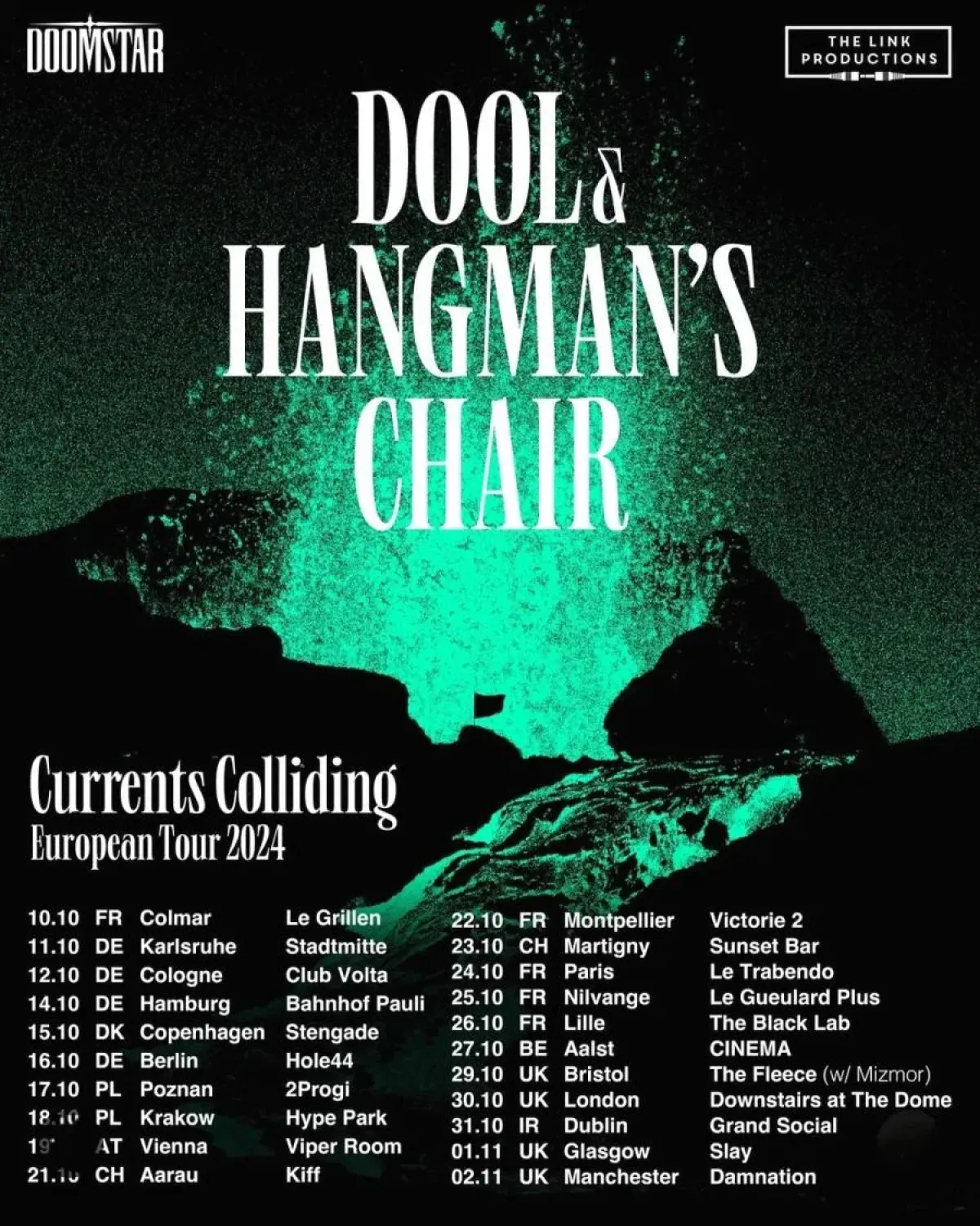 Dool - Hangman's Chair in der Le Trabendo Tickets