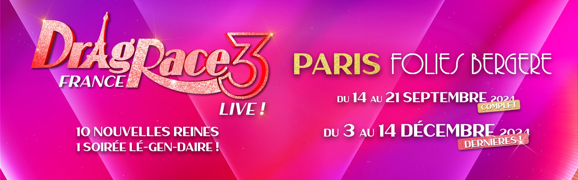 Drag Race France at Folies Bergere Tickets